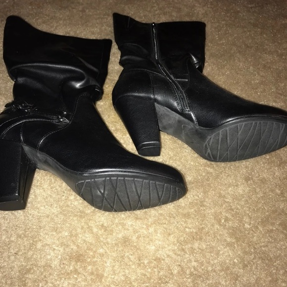 Nine West women’s high heeled boots 8 black - Picture 2 of 2